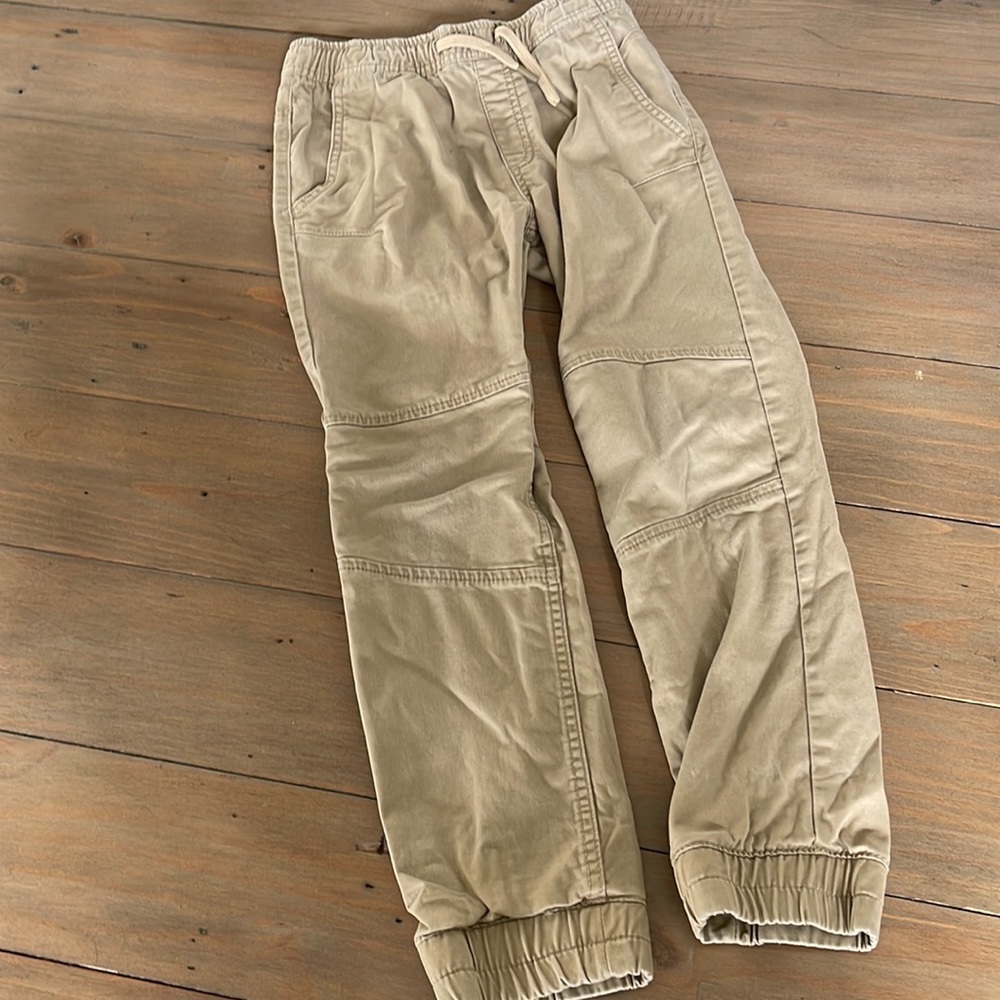 Boys joggers with elastic at ankles